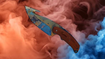 Gut Knife Case Hardened Blue Gem Patterns