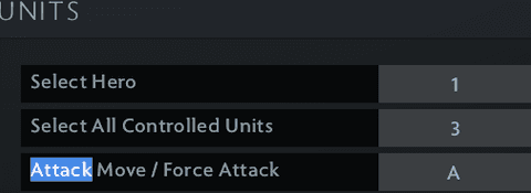 Attack Move/Force Attack by hotkey A