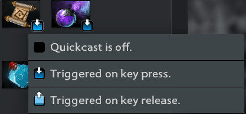 Hotkeys and Keybinds in Dota 2 - find the item