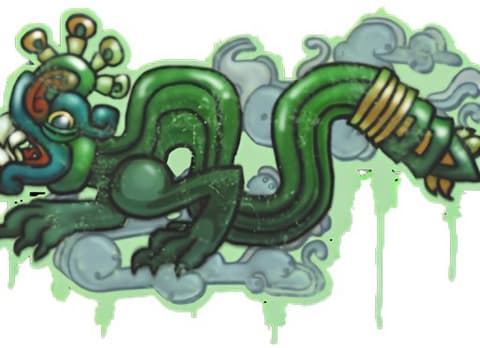 Fire Serpent граффити CS2