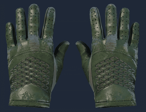DRIVER GLOVES | RACING GREEN BS