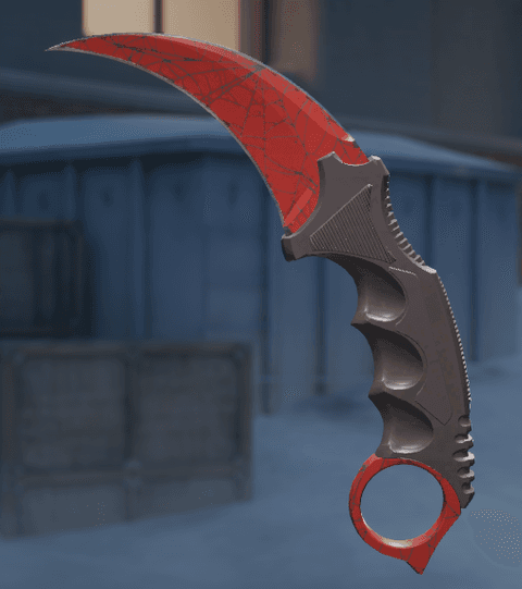 Karambit Crimson Web Factory New, Pattern #693