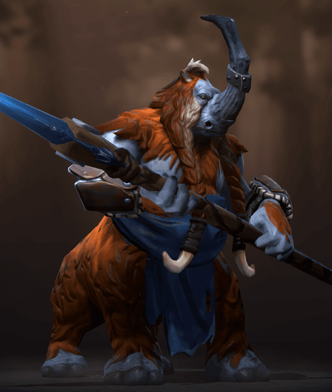 Magnus with Sniper in Dota 2