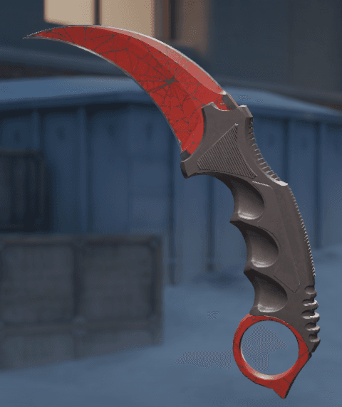 Karambit Crimson Web Minimal Wear, Pattern #310