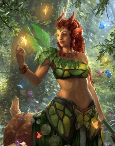 Enchantress в игре с Бистмастером в Дота 2