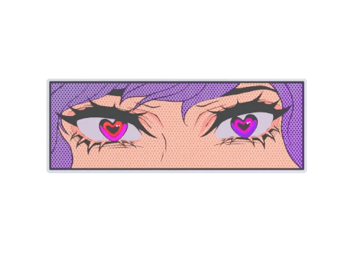 Loving Eyes Sticker