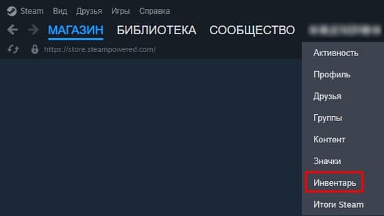 Как открыть инвентарь в CS2