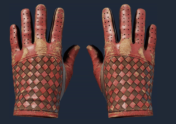 Driver Gloves | Crimson Weave BS