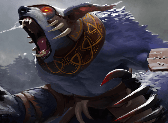 Ursa в игре с Pudge в Дота 2