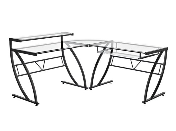 Z-LINE DESIGNS FELIZ GLASS L DESK