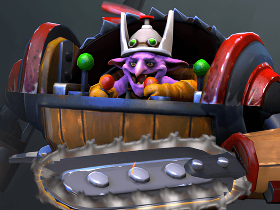 Timbersaw в игре с Hoodwink в Дота 2