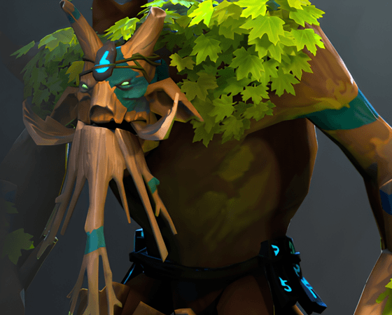 Treant Protector в игре с Hoodwink в Дота 2