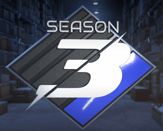 Медаль за 3 сезон Premier CS2