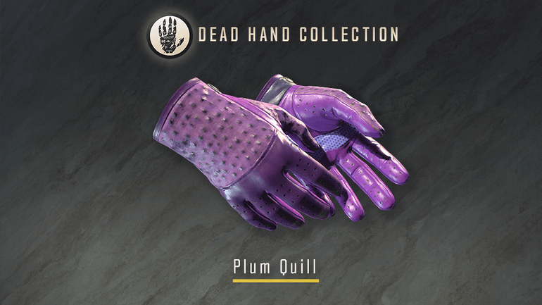 Plum Quill Gloves Dead Hand CS2