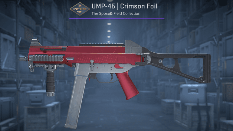 UMP-45 | Crimson Foil