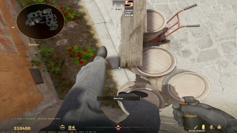 How to get A control as a B lurker in the new CS2 Inferno