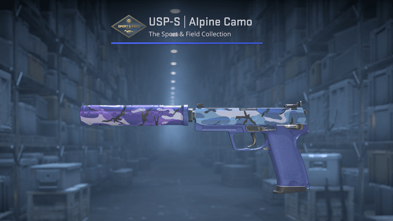 USP-S | Alpine Camo