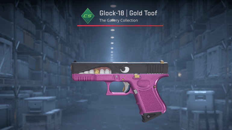 Glock-18 | Gold Toof