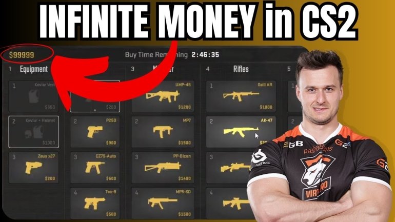 How to Get Infinite Money in CS2 - Unlimited Money in Counter-Strike 2 #cs2