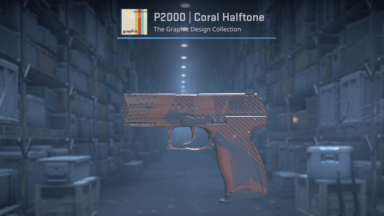 P2000 | Coral Halftone