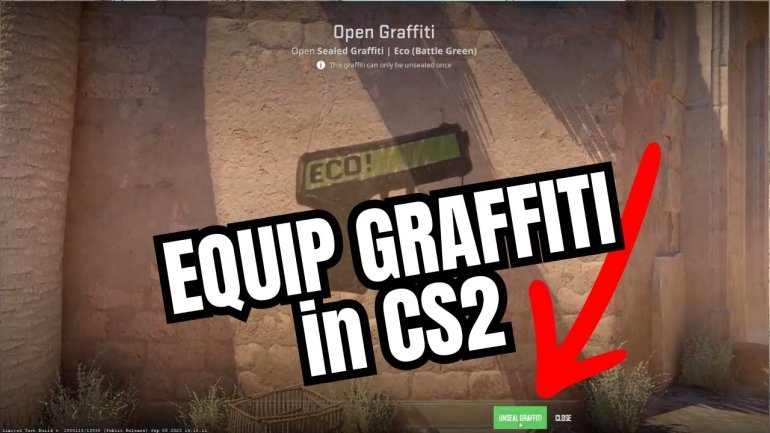 How to Equip Graffiti in CS2 - Change Graffiti in Counter-Strike 2 #cs2