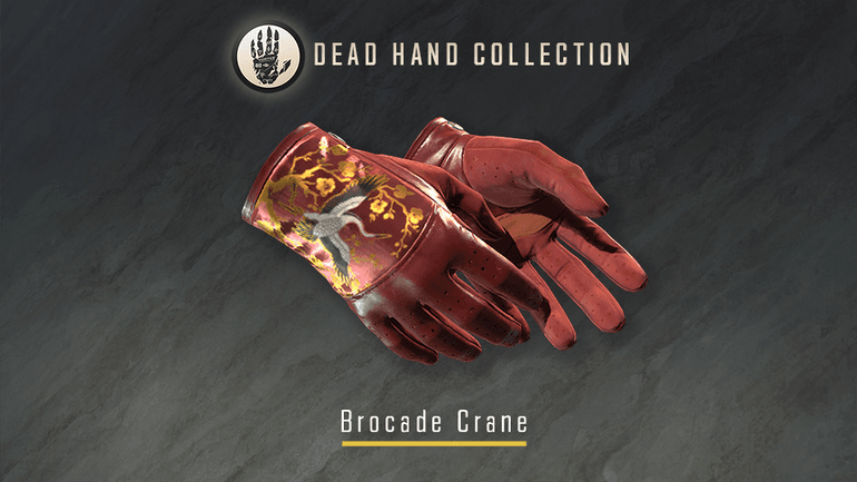 Brocade Crane Gloves Dead Hand CS2