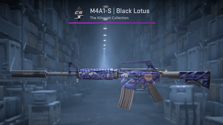 M4A1-S | Black Lotus