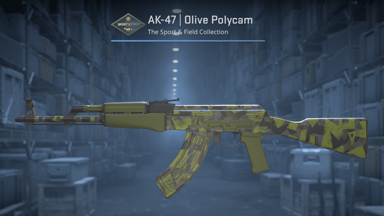 AK-47 | Olive Polycam