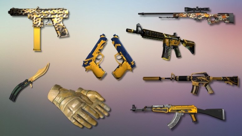 ТОП самых красивых цветовых сетов скинов CS:GO - Profilerr