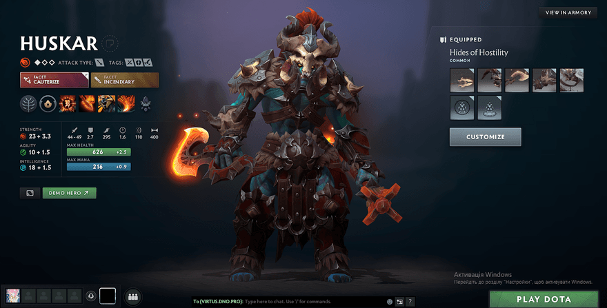 Huskar Guide in Dota 2 | Profilerr