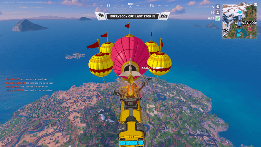 How to Thank the Bus Driver in Fortnite on PC, PS, Xbox, and Switch ...