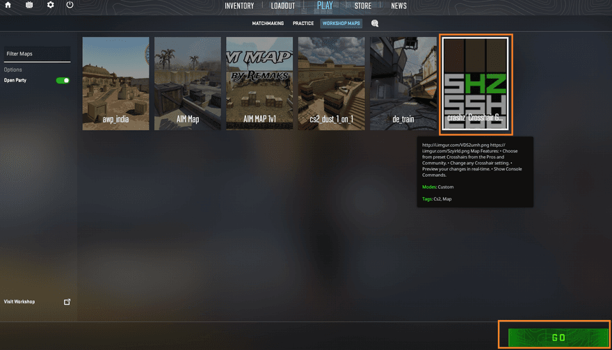 CS2 Crosshair Map Guide | Profilerr