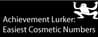 Achievement Lurker: Easiest Cosmetic Numbers